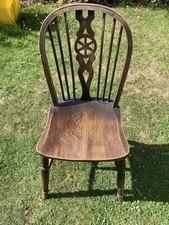 Antique farmhouse wheelback for sale  TAMWORTH