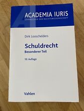 Dirk looschelders schuldrecht gebraucht kaufen  München