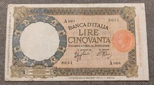Lire lupetta 1943 usato  Roma