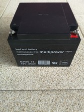 Bleibatterie multipower mp26 gebraucht kaufen  Dürrröhrsdorf-Dittersbach, Stolpen