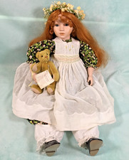 NÚMERO 84 de 950!  Boneca de porcelana 21" Pauline Bjonness Jacobsen RARA! Flores, usado comprar usado  Enviando para Brazil