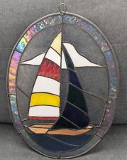 Sailboat stained glass for sale  Windsor