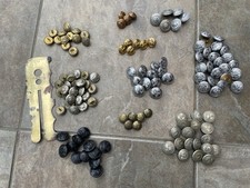 Assortment military buttons for sale  OAKHAM