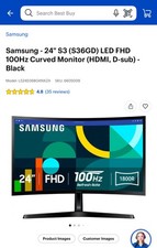 Samsung curved gaming for sale  Royal Oak