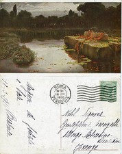 Cartolina originale vintage usato  Latina