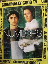 Numb3rs - The Complete First Season (DVD, 2006, 4-Disc Set, Checkpoint) comprar usado  Enviando para Brazil