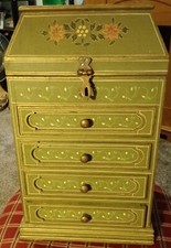 Vintage hand painted d'occasion  Expédié en Belgium
