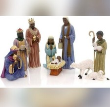 Presépio de Natal Africano 7,5" Altura Imagem Positiva Tesouro Unido 1 peça Jesus comprar usado Presépio de Natal Africano 7,5" Altura Imagem Positiva Tesouro Unido 1 peça Jesus comprar usado  Enviando para Brazil