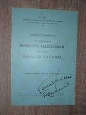 Concerto benedetto mazzacurati usato  Catania