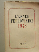 Livre annee ferroviaire d'occasion  Genlis