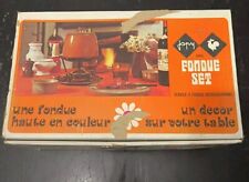 Ancien service fondue d'occasion  Migennes