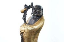 Gilt bronze bodhidharma for sale  Austin