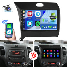 Rádio estéreo automotivo 4+64G Android14 Apple Carplay para Kia Cerato K3 Forte 2013-2017, usado comprar usado  Enviando para Brazil