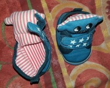 Chaussons bleu basket d'occasion  Le Lude