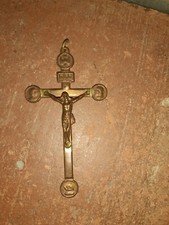 Kreuz metall kruzifix gebraucht kaufen  Emmerting