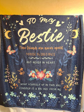 double fleece blanket for sale  HELSTON