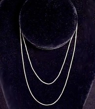 Box chain necklace for sale  Iowa City