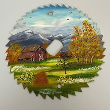 Hand painted saw for sale  Elwood