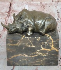 Bronze sculpture rhino for sale  Westbury