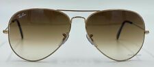 Óculos de sol Ray Ban aviador dourado 3025 001/51 marrom degradê 55 mm novo, usado comprar usado  Enviando para Brazil