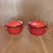 Cocotte émaillée rouge d'occasion  Aubin