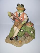 Frog figurine sporting for sale  TORPOINT