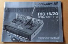 Graupner 20 bedienungsanleitun gebraucht kaufen  Emsdetten