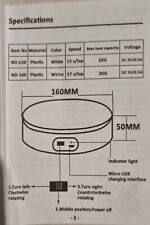 Turntable display unit for sale  LANCASTER