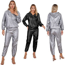Damen metallic trainingsanzug gebraucht kaufen  Bremen