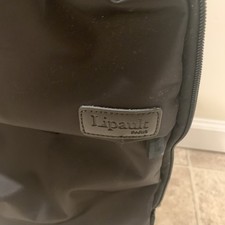Mochila de couro para laptop Lipault Paris com rodas preta comprar usado  Enviando para Brazil