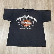 Camiseta Harley L Vintage Anos 90 00 Peace-keepers Davidson Motociclista Y2k comprar usado  Enviando para Brazil