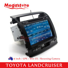 Usado, DVD de carro 9" estéreo GPS unidade principal 2din para TOYOTA LANDCRUISER 2007-2013 série 200 comprar usado  Enviando para Brazil