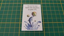 Carte ballet dauphins d'occasion  Vendin-le-Vieil