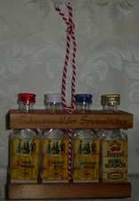Liquor Mini Bottle Souvenir from the Black Forest, Germany (set of 4) comprar usado  Enviando para Brazil