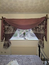 Designer purple flowered for sale  OLDHAM