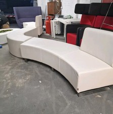 Seater 3pc leather for sale  BRADFORD