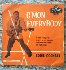 Decca sleeve misprint.eddie for sale  SWANSEA