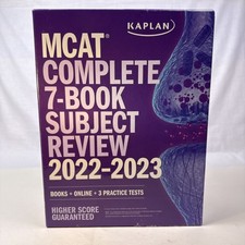 MCAT - Complete 7-Book Subject Review 2022-2023. Books + 3 Practice Tests. Mint segunda mano  Embacar hacia Mexico