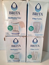 Lote com 12 recargas de kits de filtragem de água recarregáveis Brita 2 conchas de filtro comprar usado  Enviando para Brazil