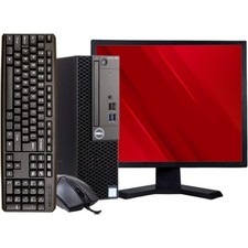 Computador desktop Dell PC SFF 8GB RAM 500GB HD 19 polegadas LCD Windows 10 Wi-Fi comprar usado  Enviando para Brazil