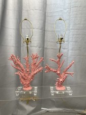 Pair vintage lucite for sale  New Canaan