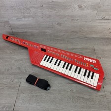 Teclado sintetizador Yamaha SHS-10 R vermelho digital chave de ombro MIDI FUNCIONANDO comprar usado  Enviando para Brazil