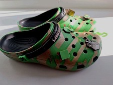 Tamanco Crocs Original Minecraft Masculino Clássico Conforto Multicolorido Tamanho 13 Novo comprar usado  Enviando para Brazil