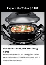 Weber 1400 electric for sale  Indio