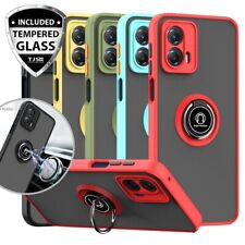 Capa telefone à prova de choque e vidro tela para Motorola E14 G04 G14 G34 G54 ARMOUR comprar usado  Enviando para Brazil