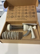 Pistola de prensa de biscoitos Pampered Chef completa inclui discos  comprar usado  Enviando para Brazil