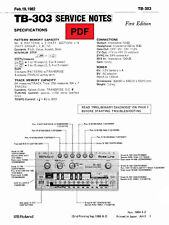 Roland 303 service usato  Italia