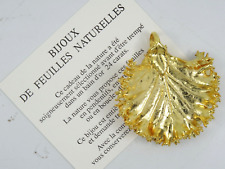 Rare bijoux feuilles d'occasion  Expédié en Belgium