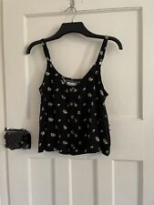 Hollister black floral for sale  DRIFFIELD