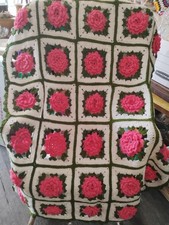 40x68 handmade crocheted for sale  Bramwell